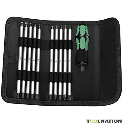 Wera 05002990001 88/1 Juego de destornilladores Vario en estuche, 11 piezas - 1