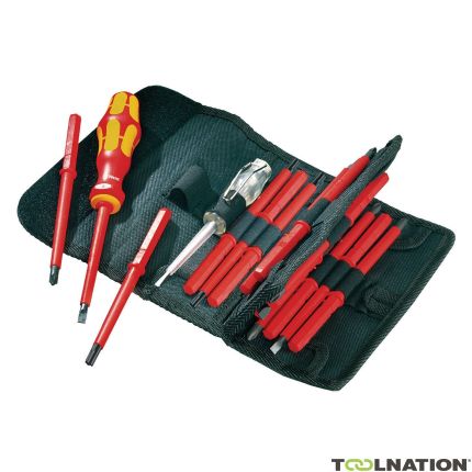 Wera 05003474001 Juego de destornilladores Kraftform Kompakt VDE, 16 piezas - 1