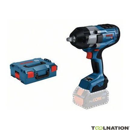 Boschw GDS 18V-1000 profesional Llave de impacto 1/2" 1000Nm 18V sin baterías ni cargador en L-Boxx 06019J8301 - 1