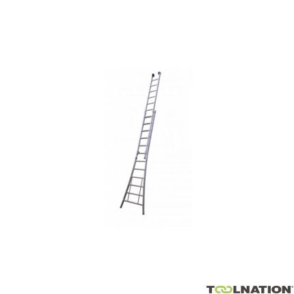 Little Jumbo 1250300218 Escalera extensible Superpro 2 x 18 peldaños - 1