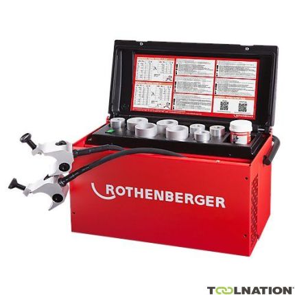 Rothenberger 1500003000 Rofrost Turbo 1 1/4" R290 Sistema de congelación de tubos + 6 cubetas de reducción - 1