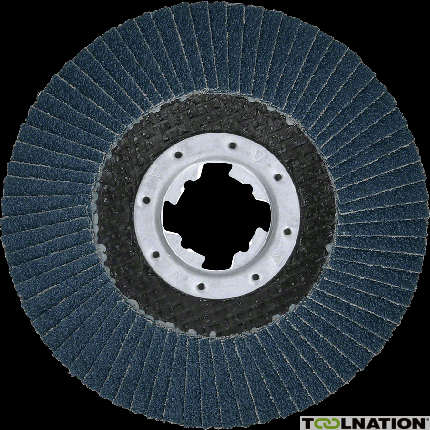 Boschw X-LOCK flap disc Best for Metal 125 mm K40 2608619201 - 2