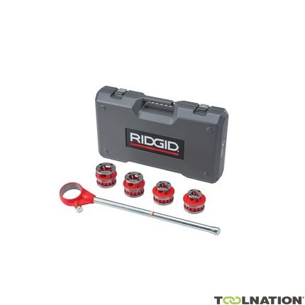 Ridgid 36480 Modelo 12-R Juego de corte de carraca NPT 1/2"-1.1/4" - 1