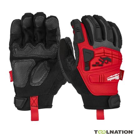 Milwaukee Guantes de demolición Impact Demolition 1 Par Talla 10/XL 4932471910 - 1