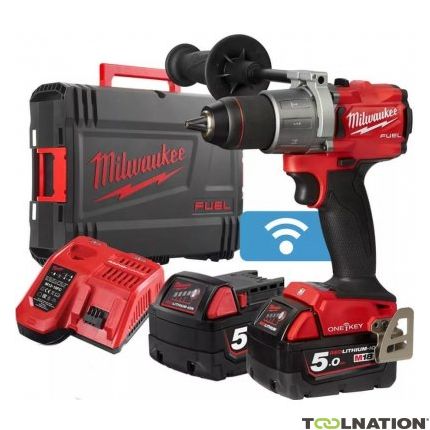 Milwaukee M18 ONEPD2-502X Taladro de impacto sin cable de 18V 5.0Ah Li-Ion 4933464527 - 3