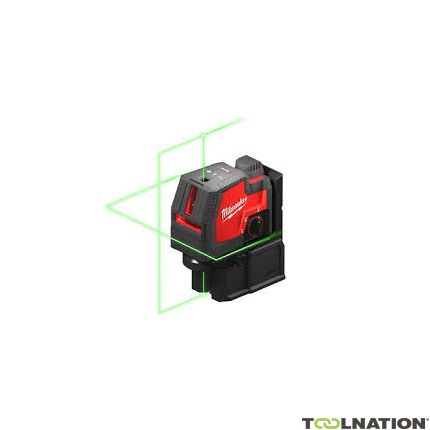 Milwaukee 4933478099 L4 CLLP-301C láser verde recargable de líneas cruzadas - 4