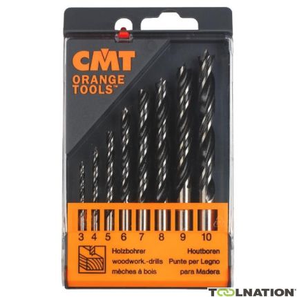 CMT 517.002.00 Juego de brocas tipo tornillo SP ( 3-4-5-6-7-8-9-10 mm ) - 1