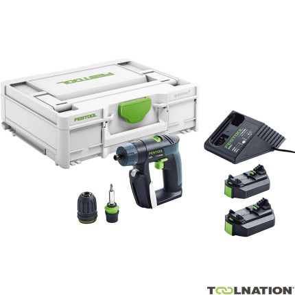 Festool 576092 Taladro/atornillador a batería CXS Li 2,6 Plus - 1