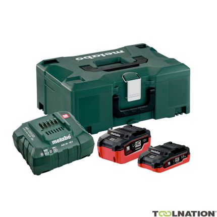 Metabo 685103000 Juego básico LiHD 18 Volt - 1 x batería 18V 3,5Ah LiHD + 1 x batería 18V 5,5Ah LiHD + cargador ASC30-36V en Metaloc - 2