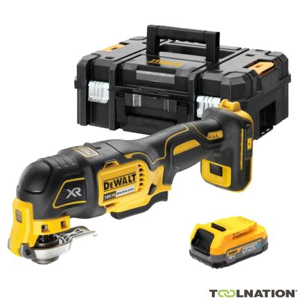 DeWalt DCS356E1T-XJ Multiherramienta oscilante XR 18Volt PowerStack Li-Ion - 1