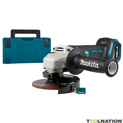 Makita DGA518ZJU Amoladora angular 18V 125 mm (AWS) con freno en Mbox sin baterías ni cargador - 3