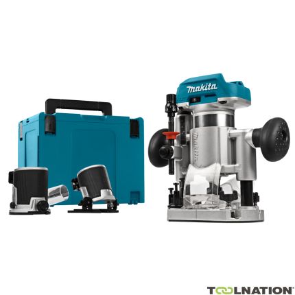 Makita DRT50ZJX2 Fresadora de iones de litio 18V sin baterías ni cargador - 13