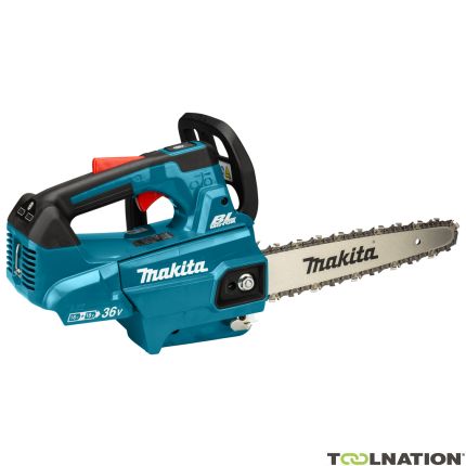 Makita DUC256CZ 2 x Motosierra de 18 voltios con mango superior 25 cm, sin baterías ni cargador - 1