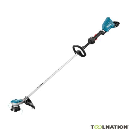 Makita DUR368LZ Desbrozadora sin cable con mango en D 2 x 18 voltios sin baterías ni cargador + 5 años de garantía del distribuidor - 1