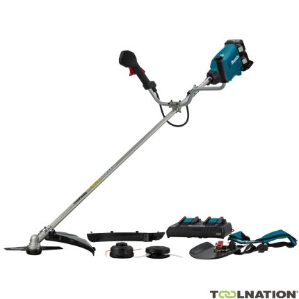 Makita DUR369APT2 Desbrozadora sin cable con empuñadura en U 2 x 18 Volt 5.0Ah Li-Ion - 1