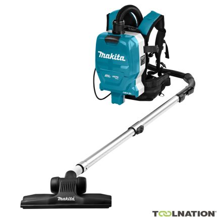 Makita DVC261ZX11 Aspiradora de mochila 2x18V sin baterías ni cargador con kit de recogida de polvo de 4 piezas para el mercado de la limpieza - 2