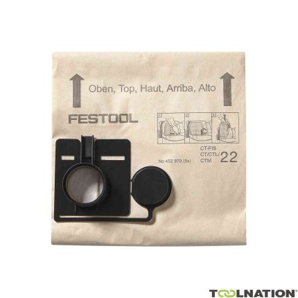 Festool 452970 Bolsa de filtro FIS-CT/CTL/CTM 22/5 - 1