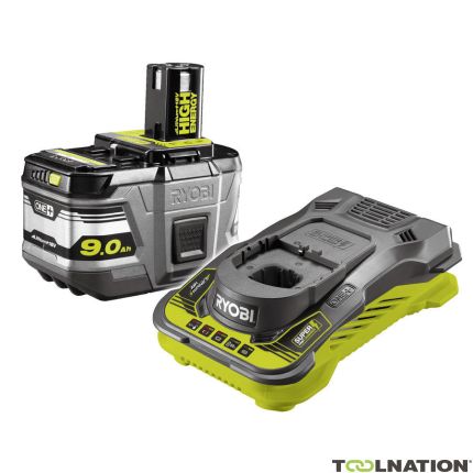 Ryobi 5133004421 RC18150-190 Batería One+ 18 Volt 9.0 Ah Li-ion + Cargador - 1