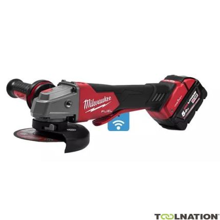 Milwaukee 4933478435 M18 ONEFSAG125XPDB-502X Amoladora angular con parada rápida 125mm 18V 5.0Ah - 1