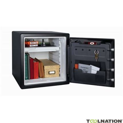 Masterlock LFW123FTC Caja fuerte contra incendios extra grande de alta seguridad digital - 1