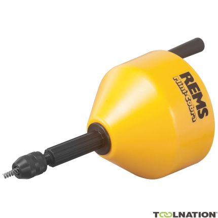 Rems 170010 R 170010 Desatascador de tuberías Mini-Cobra para funcionamiento manual y eléctrico - 2