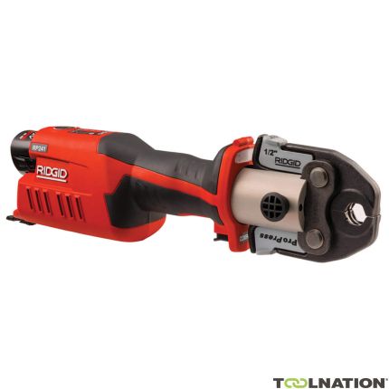 Ridgid 59188 RP241 Juego básico compacto de 12 - 35 mm Batería de barra de prensado 12V 2,5 Ah Li-Ion - 3