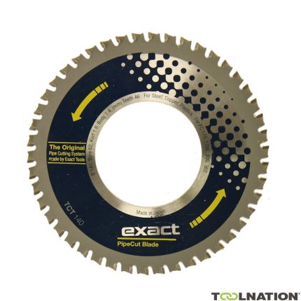 Exact 7010486 Hoja de sierra circular 140 mm TCT - 1