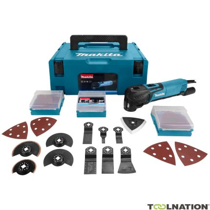 Makita Multimáquina cortadora oscilante de 320 vatios TM3010CX2J + kit de accesorios - 2