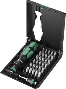 Wera 05057110001 Kraftform Kompakt 70 Juego de destornilladores universales, 32 piezas