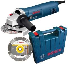 Boschw Amoladora angular GWS1400 0601824900 + disco de diamante de regalo