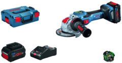 Boschw ¡Amoladora angular sin cable X-LOCK GWX 18V-15 SC 125mm 18V ProCore 8Ah Li-Ion en L-BOXX + 5 años de garantía del distribuidor! 06019H6501