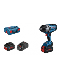 Boschw GDS 18V-1000 profesional Llave de impacto 1/2" 1000Nm 18V 8.0Ah ProCore en L-Boxx 06019J8302