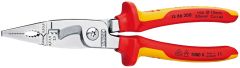 Knipex 13 86 200 1386200 Alicates de electricista polivalentes, VDE