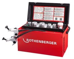 Rothenberger 1500003001 Rofrost Turbo 2" R290 Sistema de congelación de tubos + 8 cubetas de reducción