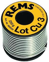 Rems 160200 R Lote Cu 3 Soldadura blanda S-Sn97Cu3