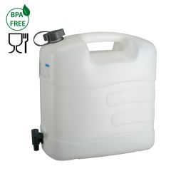 Pressol 21 167 Bidón para agua 20L HDPE con válvula de drenaje