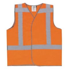 MWear 2.60.177.07 0177 RWS chaleco de tráfico naranja 3XL/4XL