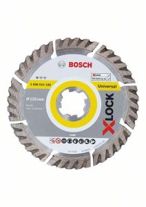 Boschw X-LOCK Disco de corte de diamante Mejor para Universal 125 x 22,23 x 2,0 x 10,0 mm 2608615166