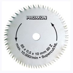 Proxxon 28731 Hoja de sierra circular Supercut para madera 80T