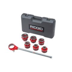 Ridgid 36475 Modelo 12-R Juego de corte de carraca NPT 1/2"-2"