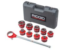 Ridgid 36505 Juego de corte de rosca con carraca NPT modelo 12-R 1/8"-2"