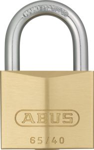 ABUS 65/40 TWINS C Candado de latón, 2 piezas