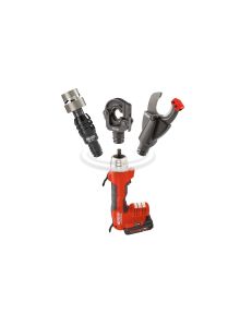 Ridgid 43633 RE 60 herramienta de electricista a batería 18V 2.0Ah Li-Ion + cabezal de corte, cabezal de contracción y cabezal de perforación