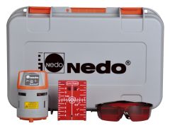 Nedo NV460886 Línea láser horizontal de 360° de Quasar 4