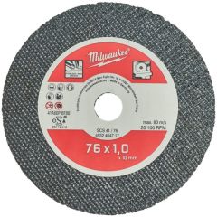 Milwaukee 4932464717 Disco de corte 76 x 10 mm para metal 5 piezas