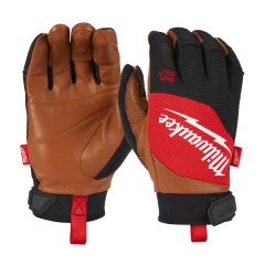 Milwaukee Guantes de Cuero Híbrido 1 Par Talla 8/M 4932471912