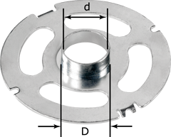 Festool 494626 Anillo copiador KR-D 40.0/OF 2200