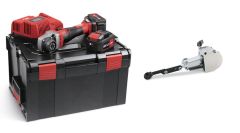 Flex-tools 522015 BME 18.0-EC/5.0 Set Motor básico Trinoxflex 18V 5.0Ah Li-Ion + archivo de banda de sujeción BF 140