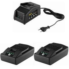 Rems 571590 R220 571590 Power-Pack 22V 1.5Ah Li-Ion 2 x batería + cargador