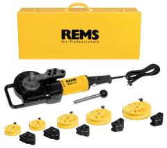 Rems 580023 R220 580023 Curvo Set 17-20-24 Doblador de tubos eléctrico